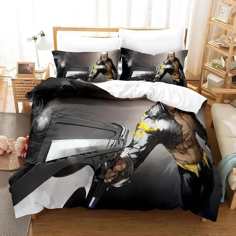 3D FateGrand Order Emiya Alter Bedding Set Printed Bed Set With Pillowcase Bed Duvet Cover Soft Queen King Size Bedclothes Home