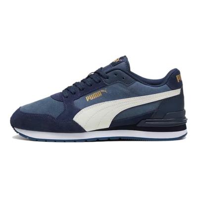 St Runner V4 Comfortable Lightweight Slip Resistant Durable Low Top Casual Running Shoes Unisex Sneaker Blue White 399665-05