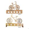 Money Gift Holder Cash Creative Bike Shape Table Centerpiece Guestbook for Festival,