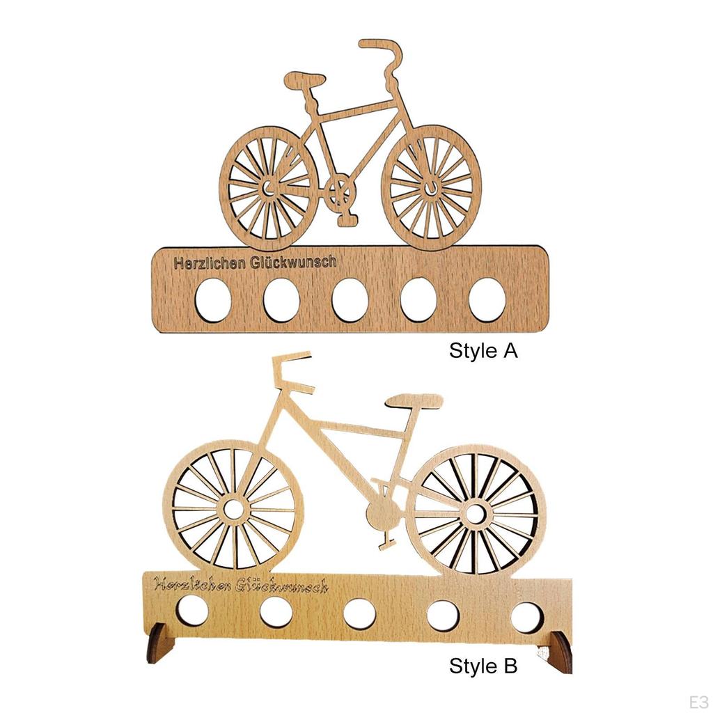Money Gift Holder Cash Creative Bike Shape Table Centerpiece Guestbook for Festival,
