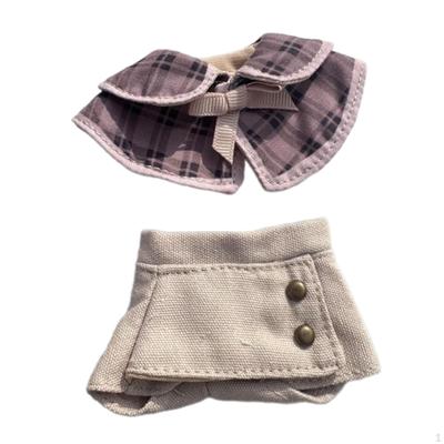 17 cm Puppen-Outfit-Set für Plüschtiere, Anzieh-Zubehör, Kreatives Spiel