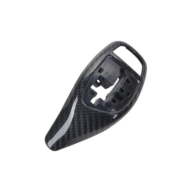 Car Interior Modification Carbon Fiber Trim Gear Shift Knob Cover For BMW F20 F21 F22 F23 F30 F34 Shift Lever Cover Parts-M53K