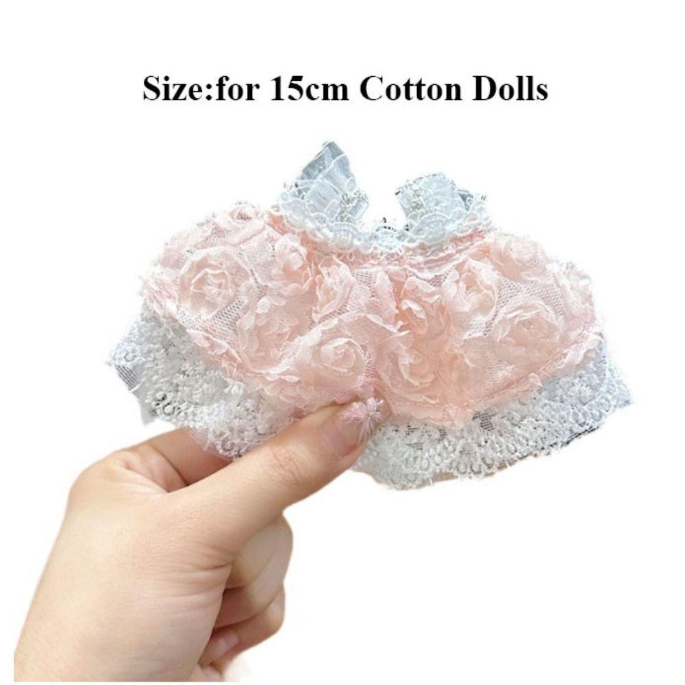 Accessories Princess Dress Cute Plush Dolls Clothes  For 15cm Cotton Doll/EXO Idol Dolls