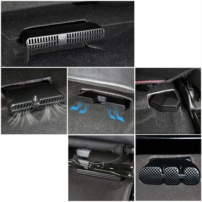 For Honda Accord CRV CR-V Civic City Vezel HR-V Jazz Fit Seat AC Heat Floor Air Conditioner Vent Outlet Cover Grill
