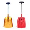 Aluminum Sport Utility Shovel Lightweight Perfect Snow Shovel for Car Camping & Other Outdoor Activities Gold/Red