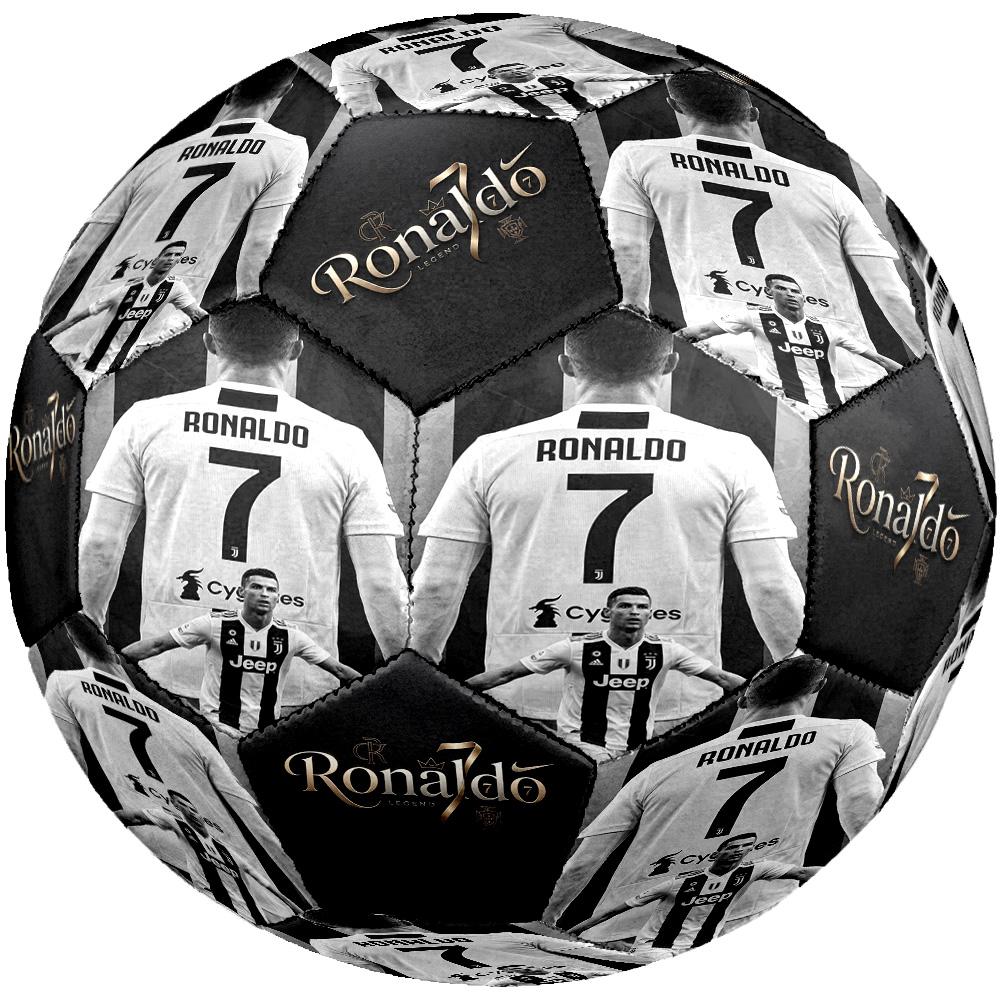 Ronaldo's Defy Gravity: Rise Above Size 5 Football Machine Sewn Indoor/Outdoor Training and Matches Surprise Collection Gift