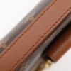 Louis Vuitton Dauphine MM Shoulder Bag M45958 Monogram Reverse Brown Monogram Canvas Women Used