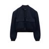Za Fall New Arrival Large Loose Pockets Pilot Jacket Outwear 2921310 2945187 7712187