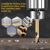 6pcs/Set HSS Double-headed Twist Auger Drill Bit 1-6mm Double  Drill Bit For Metal Stainless Steel Iron Wood Drilling Power Tool