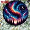 2D Metal Tin Sign, Space Art Print, Wall Decor for Home Bar Garage