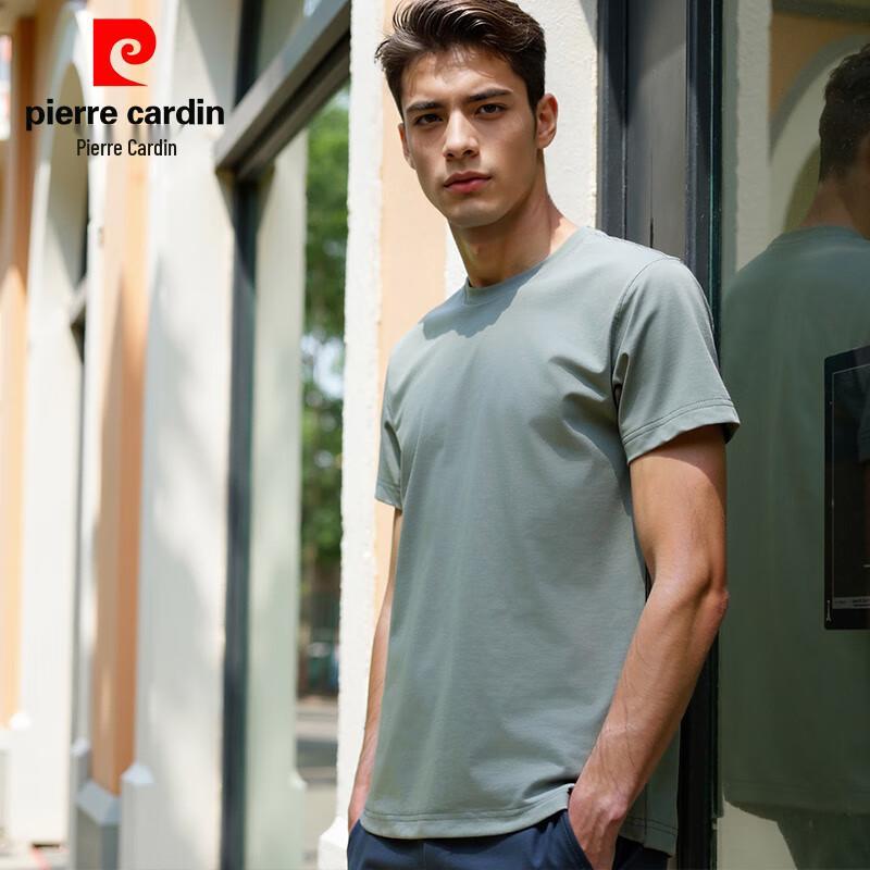 Pierre Cardin Men's Summer Ice Silk Cotton T-Shirt