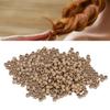 1000pcs Silicone   Links  s Beads Small Comfortable Hair Extension Tool