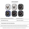 Samsung Watch 8th Gen 44MM Cyber Metal Protective Case - Galaxy Watch S8 Drop-proof Shell