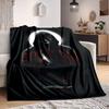 1 stuks Scream Zacht Comfortabel Deken Digitale Print, All Season Multifunctioneel Gebreid Stof Beddengoed, Kantoor, Bank Home Decor Deken