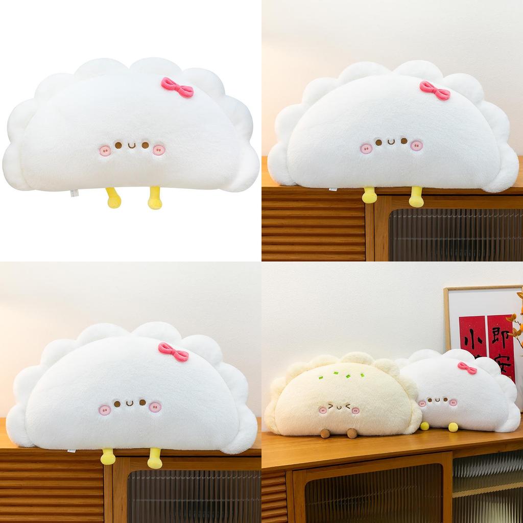Dumplings Plush Toy With Soft Pp Cotton For Cafe Decor And Gift