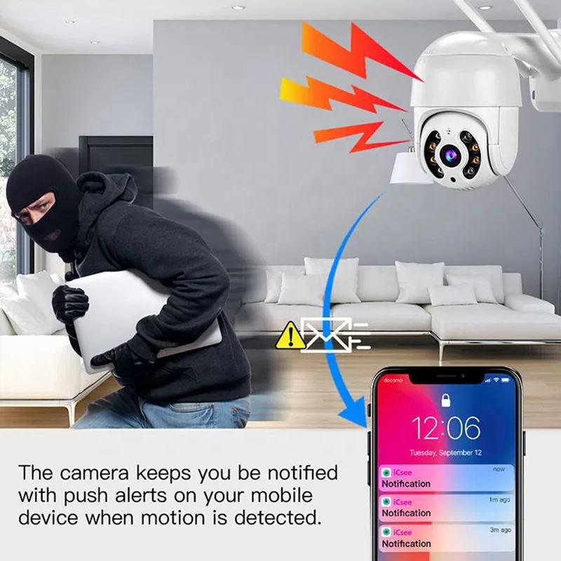 SuperSee 360° HD Waterproof WiFi Camera - 5MP Wireless Remote Monitoring