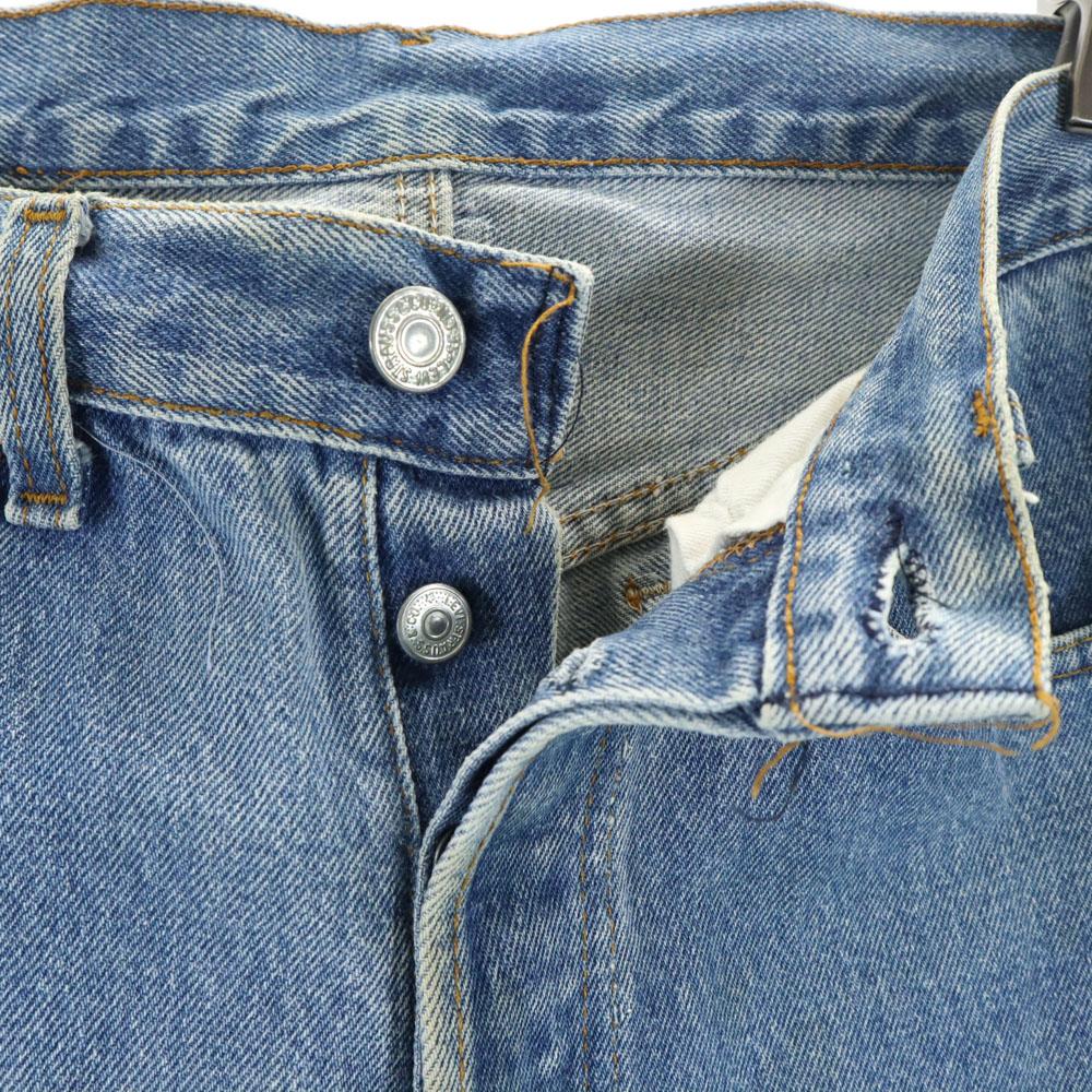 Levi's 80s 501 Vintage Straight Denim Pants W32 Jeans Button Fly Men's Used