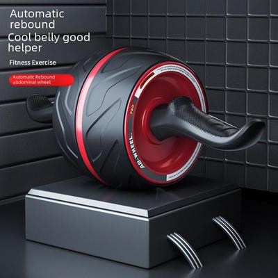 Automatic Rebound Abdominal Wheel for Home Fitness and Core Strengthening