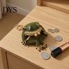 Artistic Toad Beaded Accessory Frog Coin Purse DIY Kit, Craft Decorative Handbag Charm Pendant Cute Keychain Pouch, Handmade Kiss Lock for Women Girls