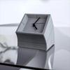 Exposed Concrete Table Clock Minimalist Creative Desk Clock Silent Desktop Clocks Mini Storage Watch Luxury Home Decoration