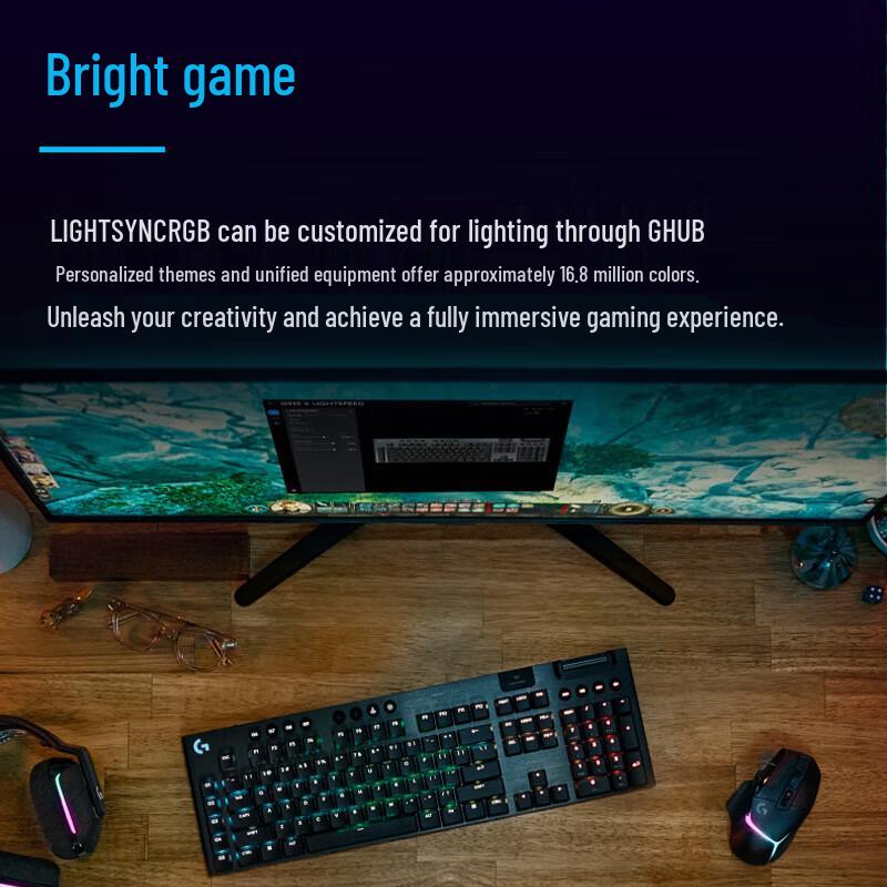 Logitech G915 X LIGHTSPEED Wireless Mechanical Gaming Keyboard