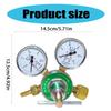 Copper Pressure Regulator Pressure Reducer with Gauge Copper Oxygen Reducing Valves Copper Oxygen Valves Copper Texture