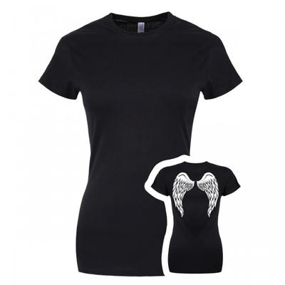 Womens/Ladies Angel Wings T-Shirt