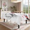 Mount Fuji Cherry Blossoms Rectangle Tablecloth for Table Decor Holiday Waterproof Reusable Table Cloth for Table Kitchen Dining