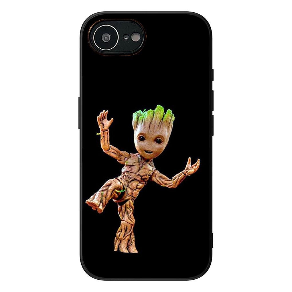 Galaksinin Koruyucuları Bebek Marvel Groot Samsung Galaxy S25 S24 S23 FE Plus Ultra S7 Kenar A16 A15 5G s25+ için Telefon Kılıfı