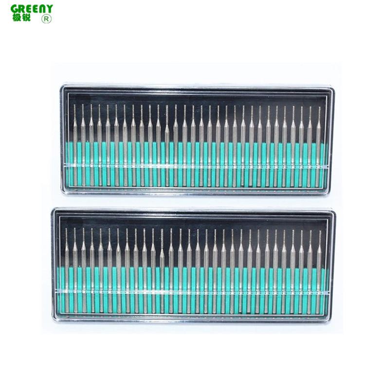 Diamond Grinding Needles Set – 30 Pcs 1.0mm, Cylindrical Boxed Electroplated Diamond Rods for Jade Sculpture
