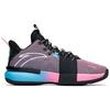 New ANTA Basketball Shoes Men Mid Top Black/Pink/Blue 112131605S-1