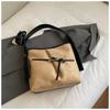 Simple and Fashionable Bucket Bag with Casual Texture, New Winter Bag, Women's Shoulder Messenger Bag.