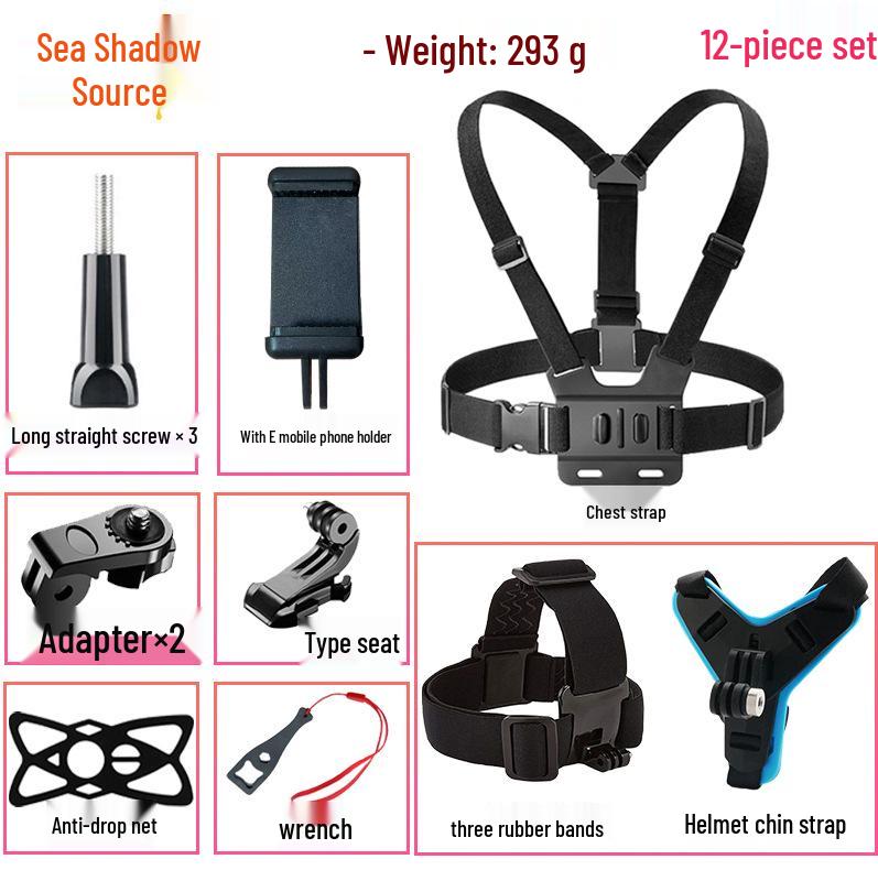 GoPro13 Chest Mount Camera and Phone Holder for Outdoor Activities
