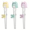Ergonomic Dinosaur Training Chopsticks Educational Toddler Tableware  Family Dining