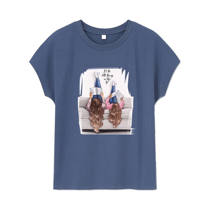 Mommy Baby Patches για σίδερο ρούχων σε θερμικά αυτοκόλλητα που πλένονται θερμότητα Thermo Fashion γονέας-παιδί