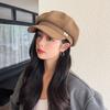 Fashion Spring Summer Octagonal Cap for Women Newsboy Caps Ladies Pumpkin Duckbill Cap Casual Winter Female Beret Painter Cap