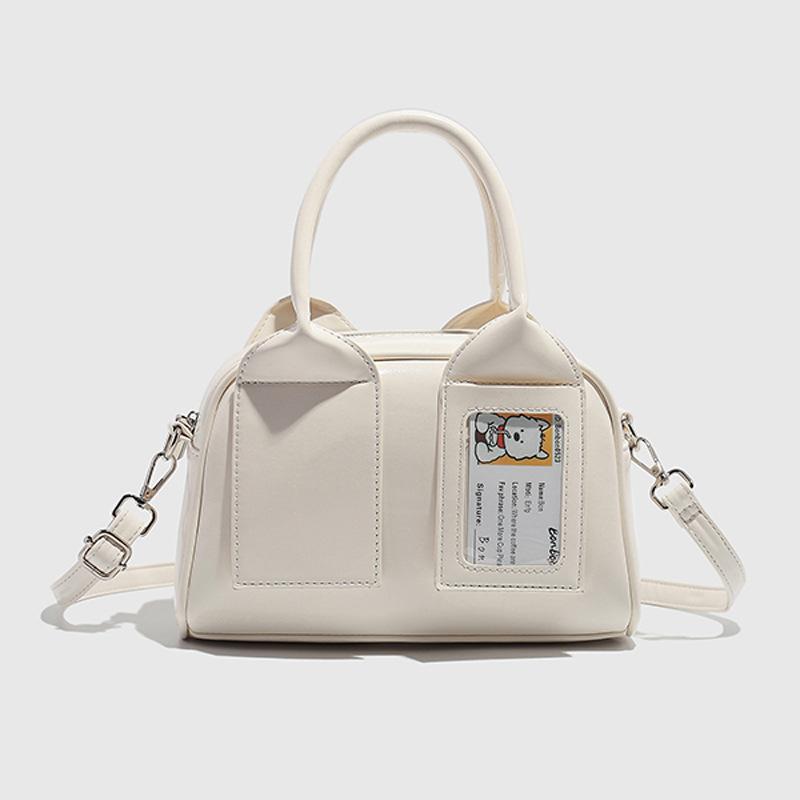 Корейская текстура портативная сумка для боулинга женская 2025 новая модная трендовая сумка-подушка универсальная ins сумка-мессенджер женская