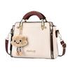 Stylish Korean Style Floral Print Small Handbag For Ladies, Portable Multi-purpose Top Handle Shoulder Crossbody Casual Mini Purse