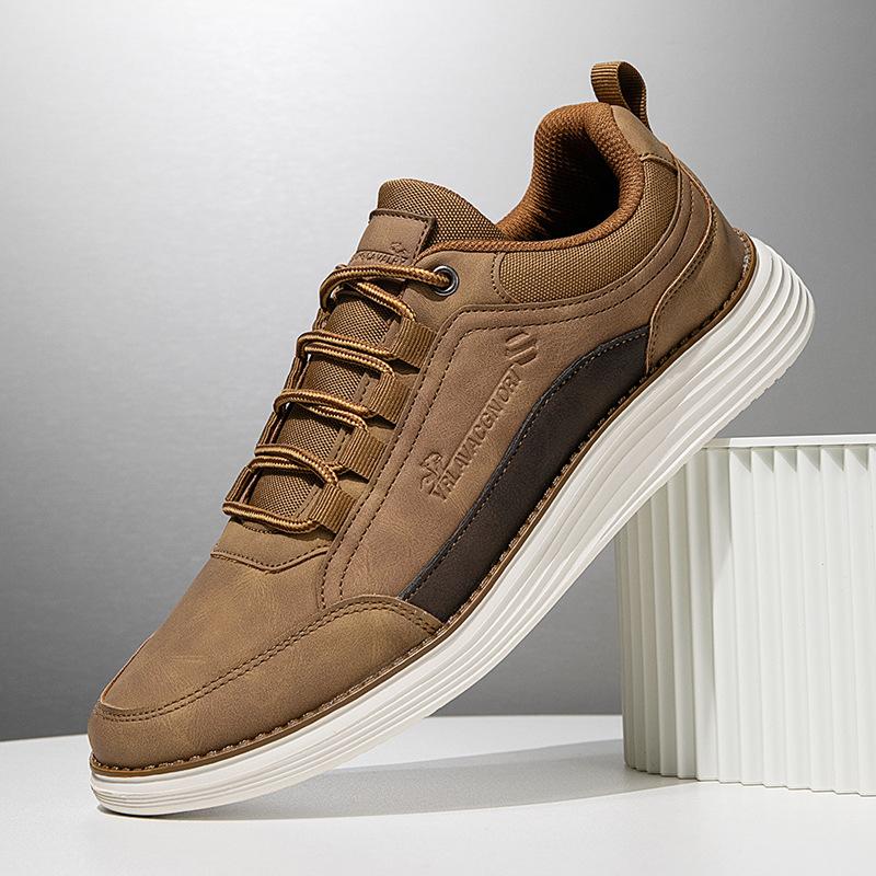 

Мужская обувь, дышащая, трендовая, универсальная, парусиновая обувь, легкая, мягкая, на платформе, повседневная и удобная, для работы, прилива 48 хаки