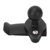 Dashboard GPS Back Mount Anti Shake Handheld GPS Clip Holder with 1 Inch Ball Head for Motorcycle Off Road Car