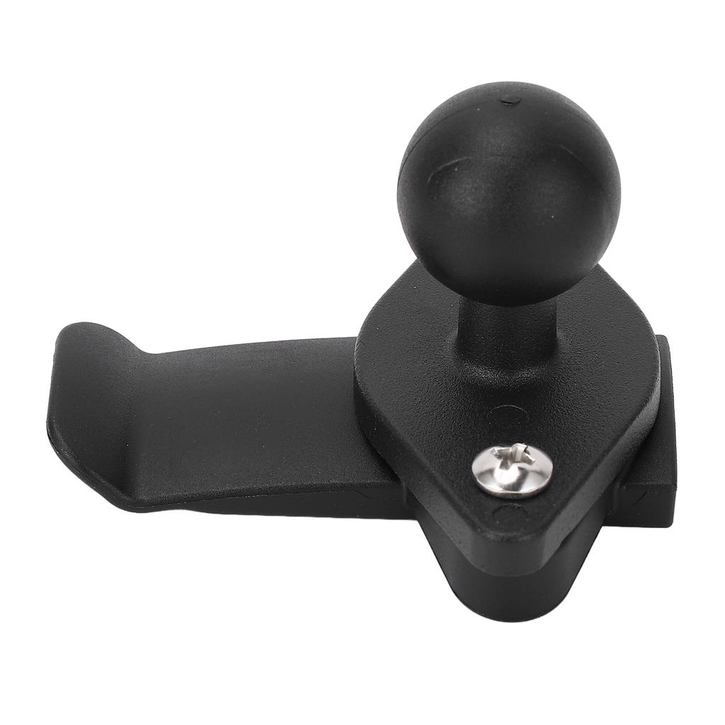 Dashboard GPS Back Mount Anti Shake Handheld GPS Clip Holder with 1 Inch Ball Head for Motorcycle Off Road Car