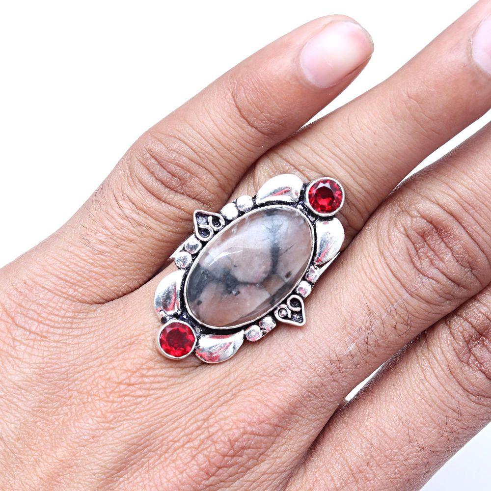 Chesolite Gemstone Handmade Silver Jewelry  "9"