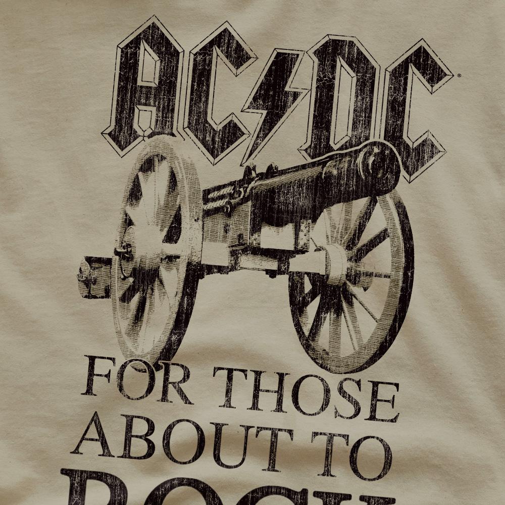 AC/DC Mens For Those About To Rock T-Shirt
