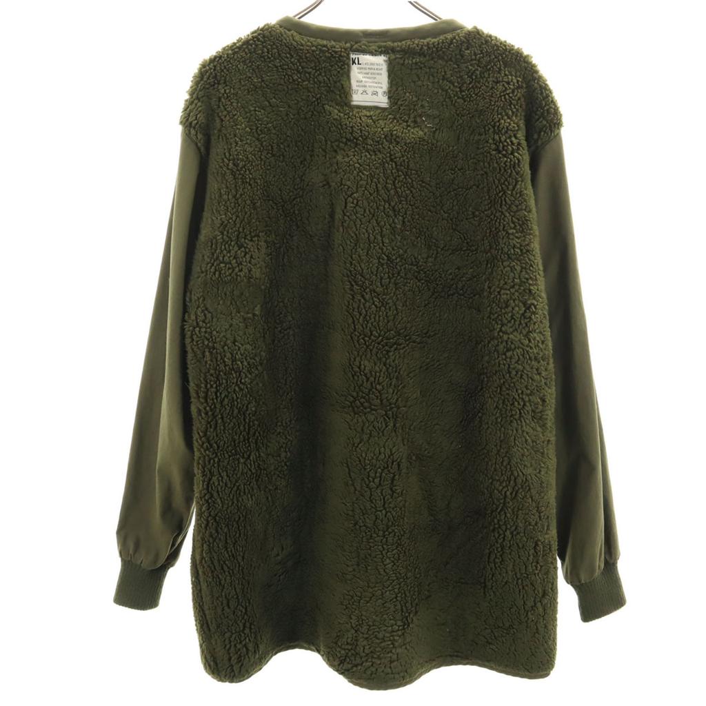 DUTCH ARMY Boa Liner coat khaki military Men's Used