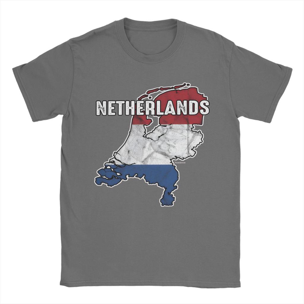 Amsterdam Flag Cotton T Shirt For Unisex Summer Vintage T Shirts Hip Hop Tee Shirt Oversized Hot Sale Clothing
