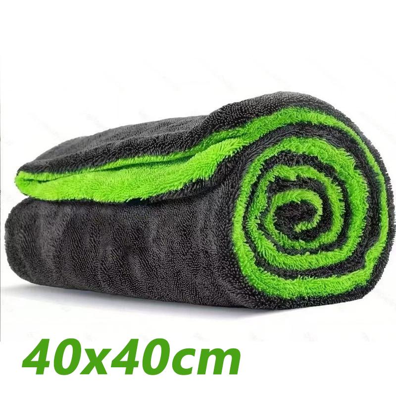 

1400GSM Heavy Duty Car Drying Towel 60x120cm Oversized Double-Side Cleaning Cloth Super Absorbent Ultra-Soft Scratch-Free Towel Superfine Fiber