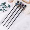 Witch Natural Crystal Magic Wand Handcrafted Magic Cane Natural Crystal Ball Scepter  Cosplay