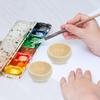 10 Pcs Small Wooden Bowl Unfinished Crafts Bowls Decorate for Painting Unpainted