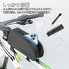 ROCKBROS Top Tube Bicycle Frame Small Item Storage Case for Road Holds Smartphone and Perfect for Bag, Waterproof, Easy-to-Attach Bag, Bikes,