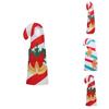 Christmas Theme Gingerbread Man Costume For Kids With Candy Cane Cosplay For Holiday Role Play